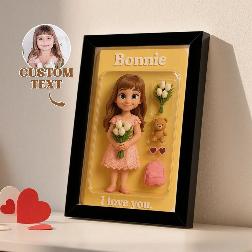 Personalizowana figurka w stylu kreskówkowym na prezent na urodziny lub rocznicę