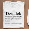 Koszulka Dziadek Rzeczownik, Dzia-dek