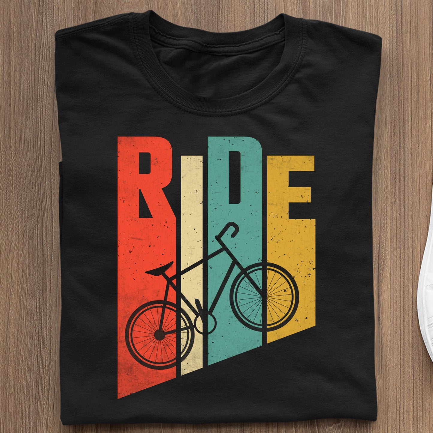 Koszulka Ride Bicycle Retro