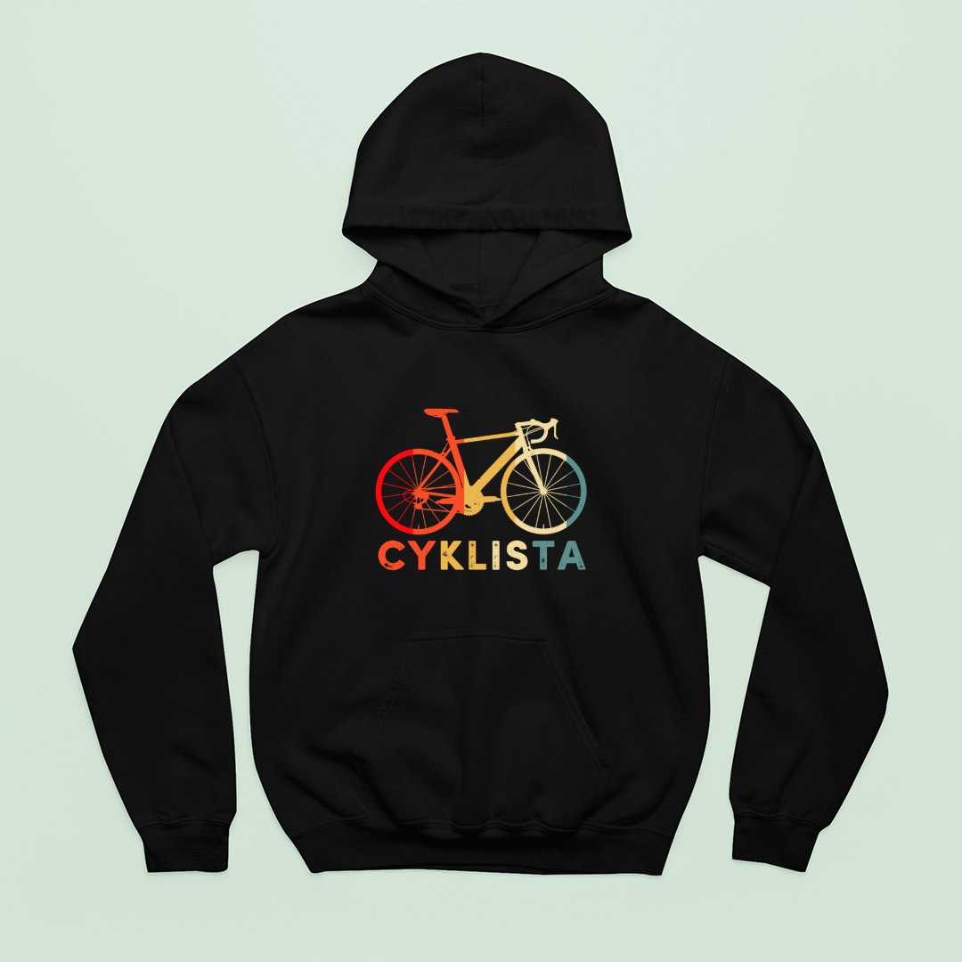 Bluza z kapturem Cyklista