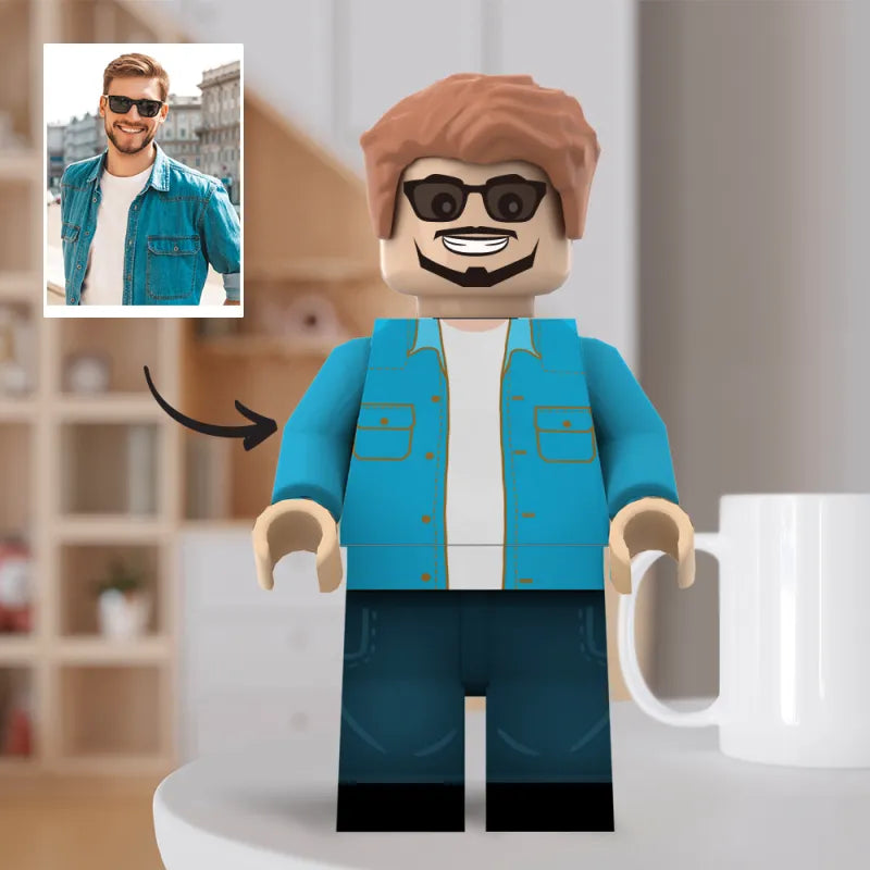 Personalizowana figurka 3D dla niego - stwórz własną mini figurkę z zdjęcia