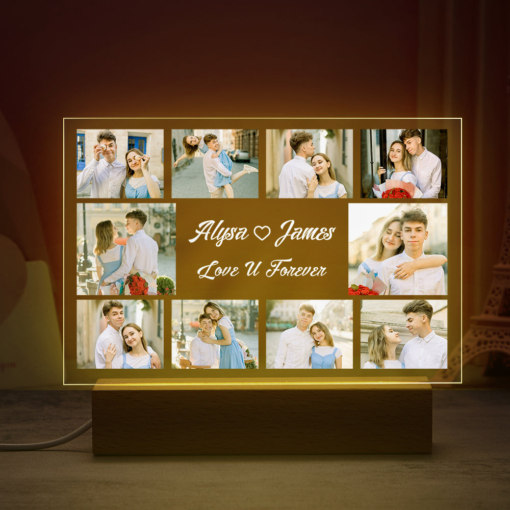Plexi z personalizowanym zdjęciem na Dzień Babci i Dziadka, prezent dla dziadków