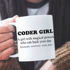 Kubek Programisty Java Kubek Coder Girl