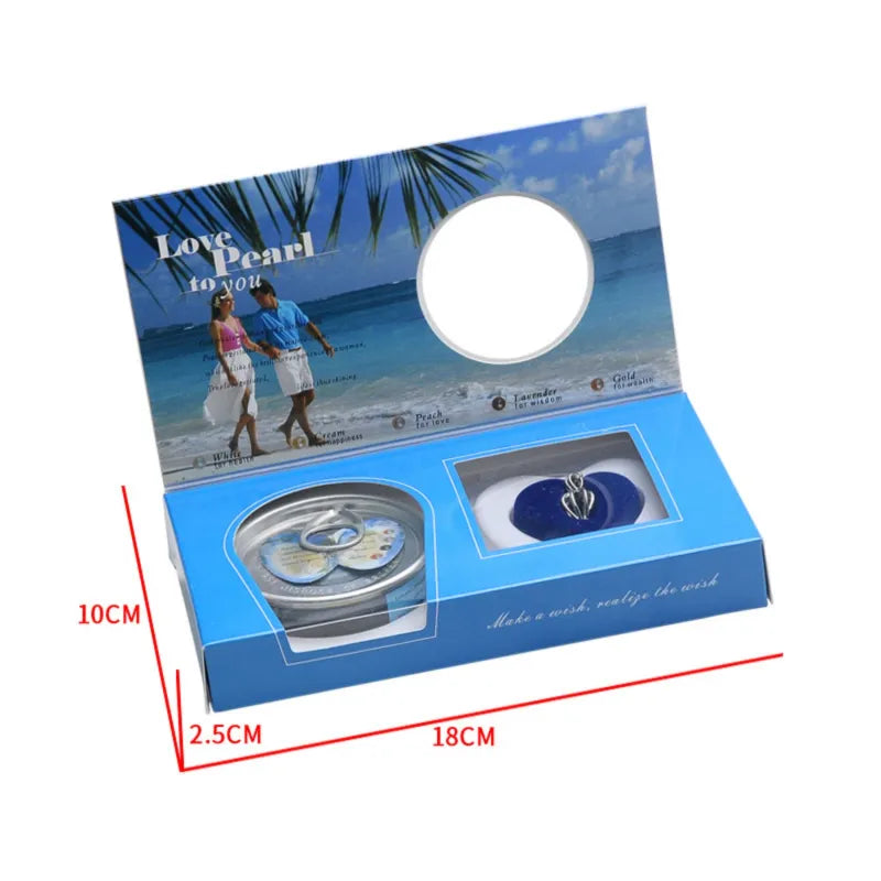 Pearl Necklace Pearl Oyster Self-opening Blind Box Pearl Necklace Pearl Pendant Surprise Gift