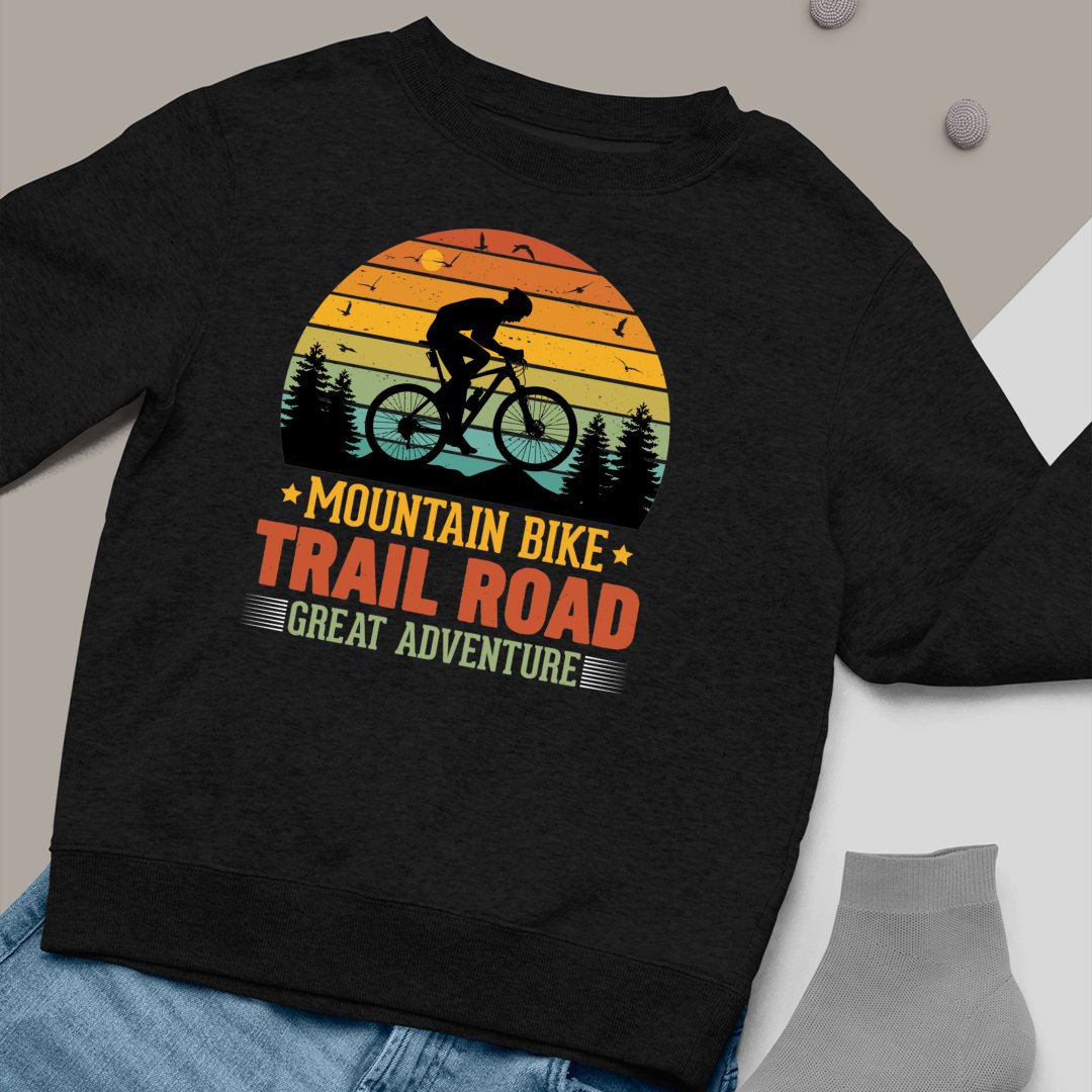 Bluza Unisex Mountain Bike Trail Road Great Adventure