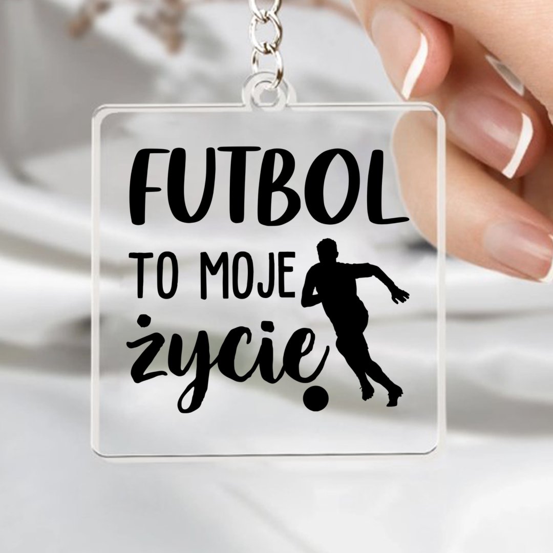 Breloki Piłkarskie Brelok Futbol to moje życie