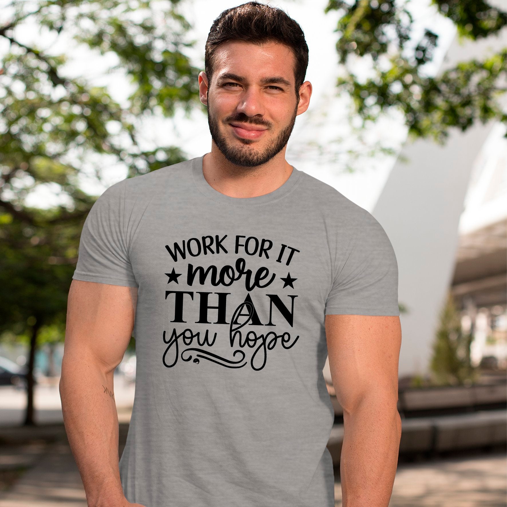 Koszulka Work For It More Than You Hope