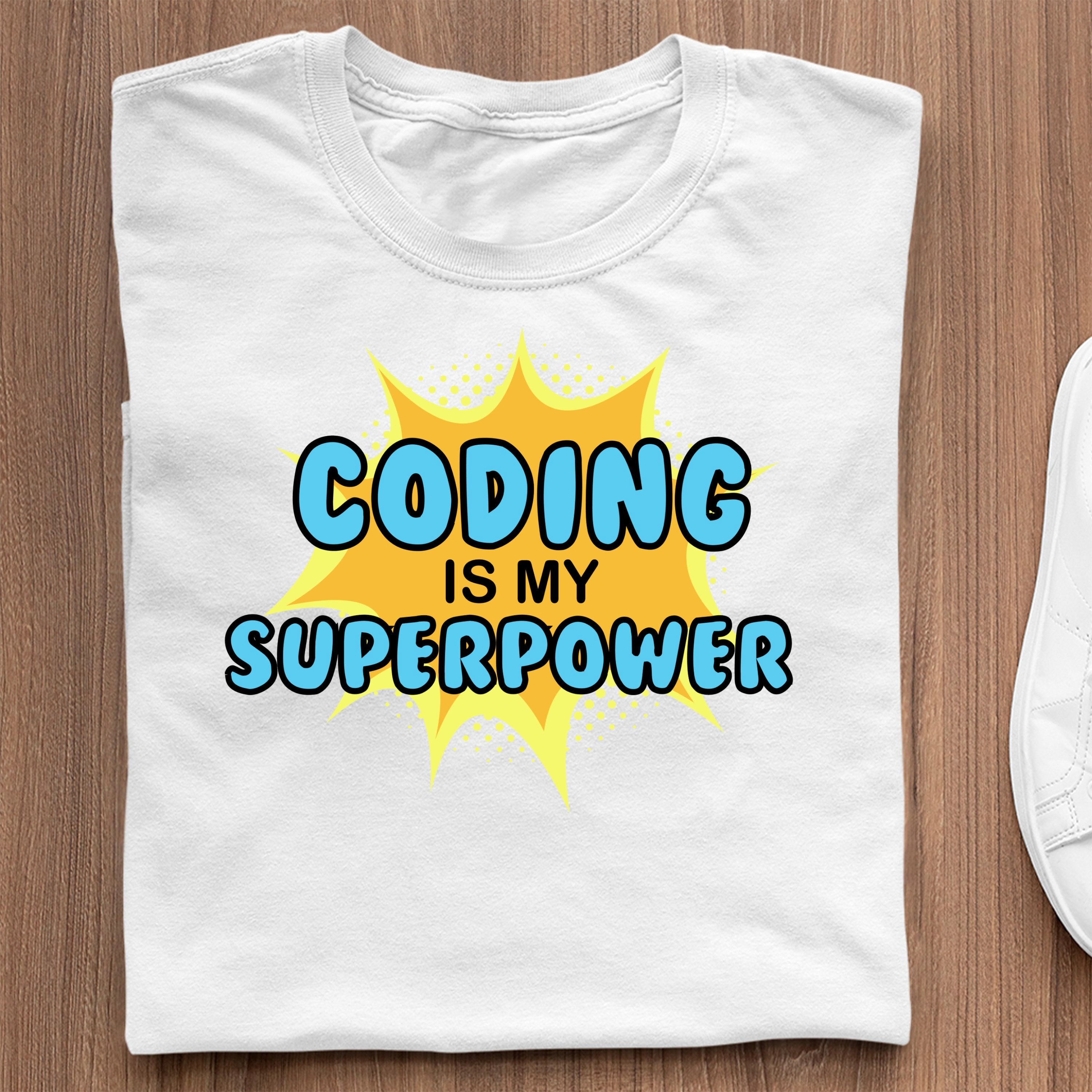 Prezent Dla Programisty Java Koszulka Codeing Is My Super Power