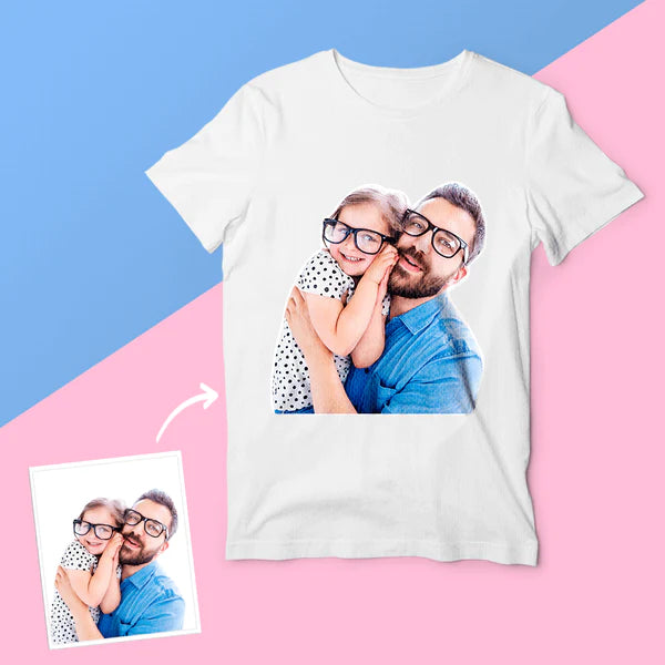 Koszulki personalizowane z krótkim rękawem na prezent dla niego lub dla niej