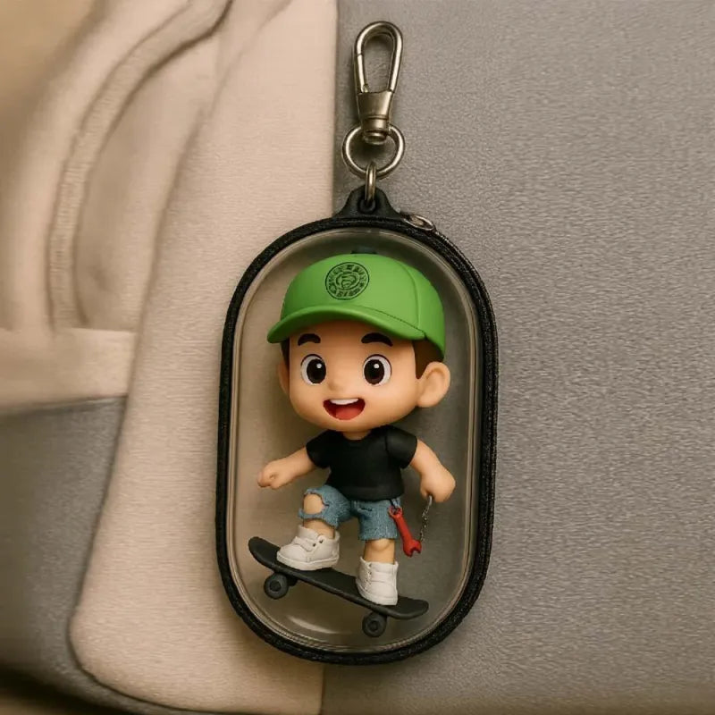 Custom 1 Person 3D Mini Figure From Your Photo Personalized Toy Figure Gifts For Kids (Production Time: 10-15 Business Days)
