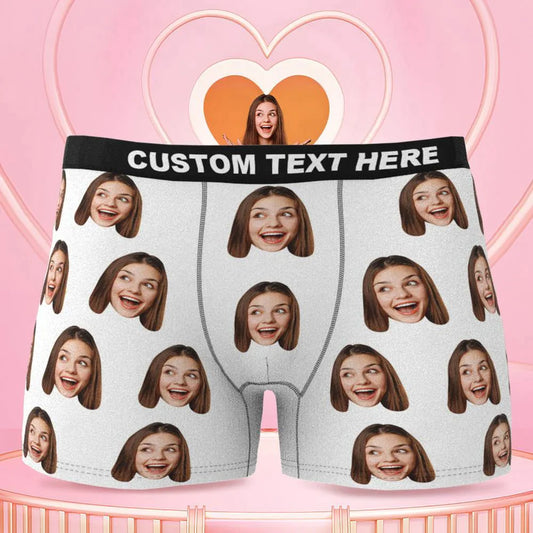Personalizowane bokserki męskie z własnym zdjęciem na prezent dla niego
