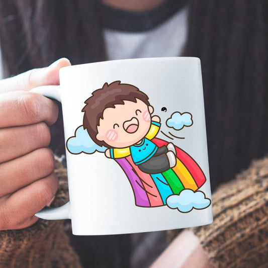 Kubki Z Nadrukiem Śmieszne The Rainbow