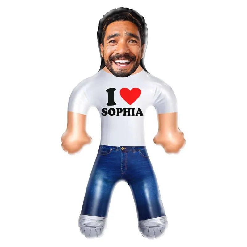 Personalizowana nadmuchiwana figurka prezent dla niej na rocznicę