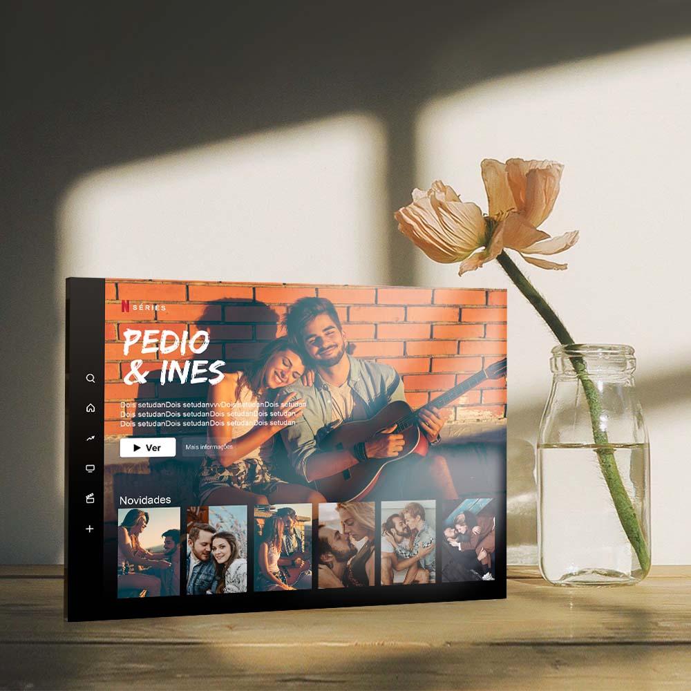Personalizowana dekoracja akrylowa w tematyce filmowej na prezent