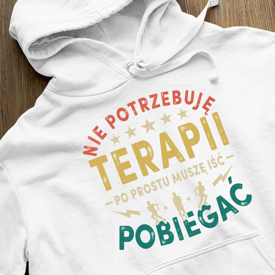 Bluza z kapturem Terapia, Pobiegać