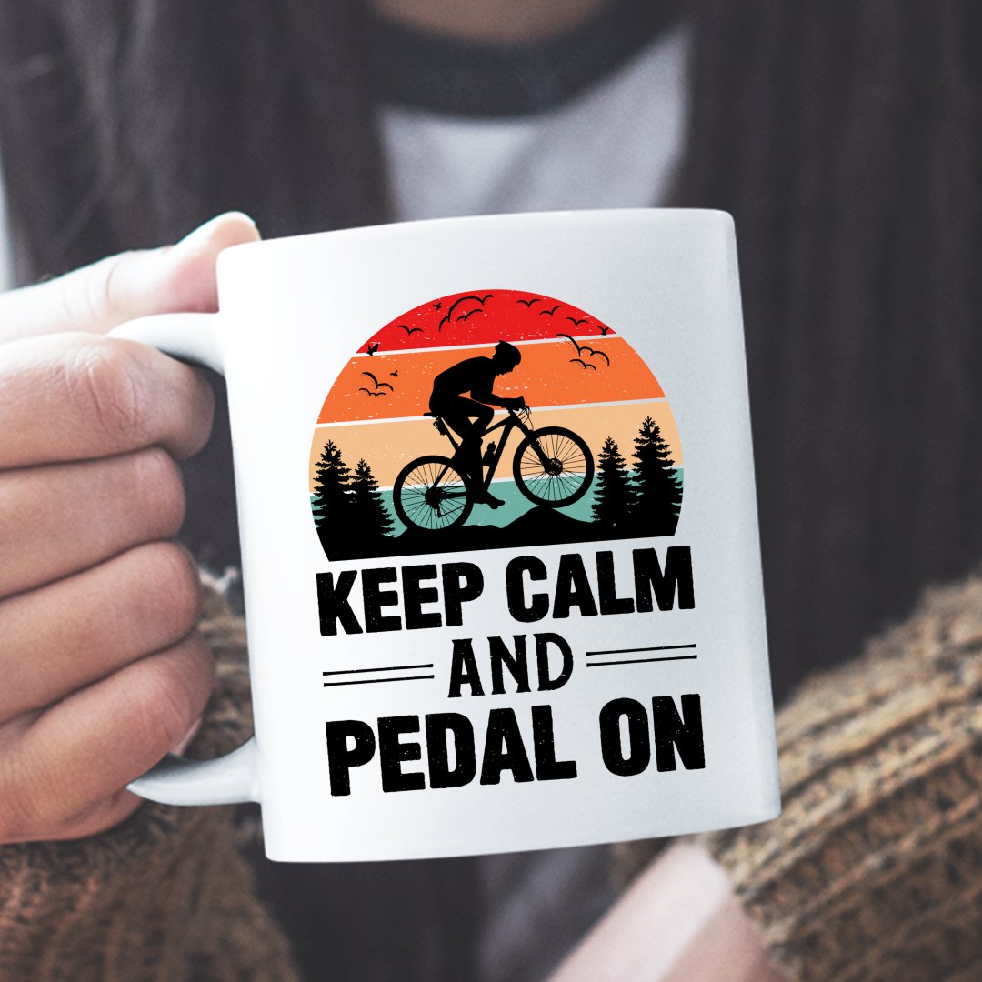 Gadzety Do Roweru Dla Chlopca Kubek Keep Calm And Pedal On Cycling