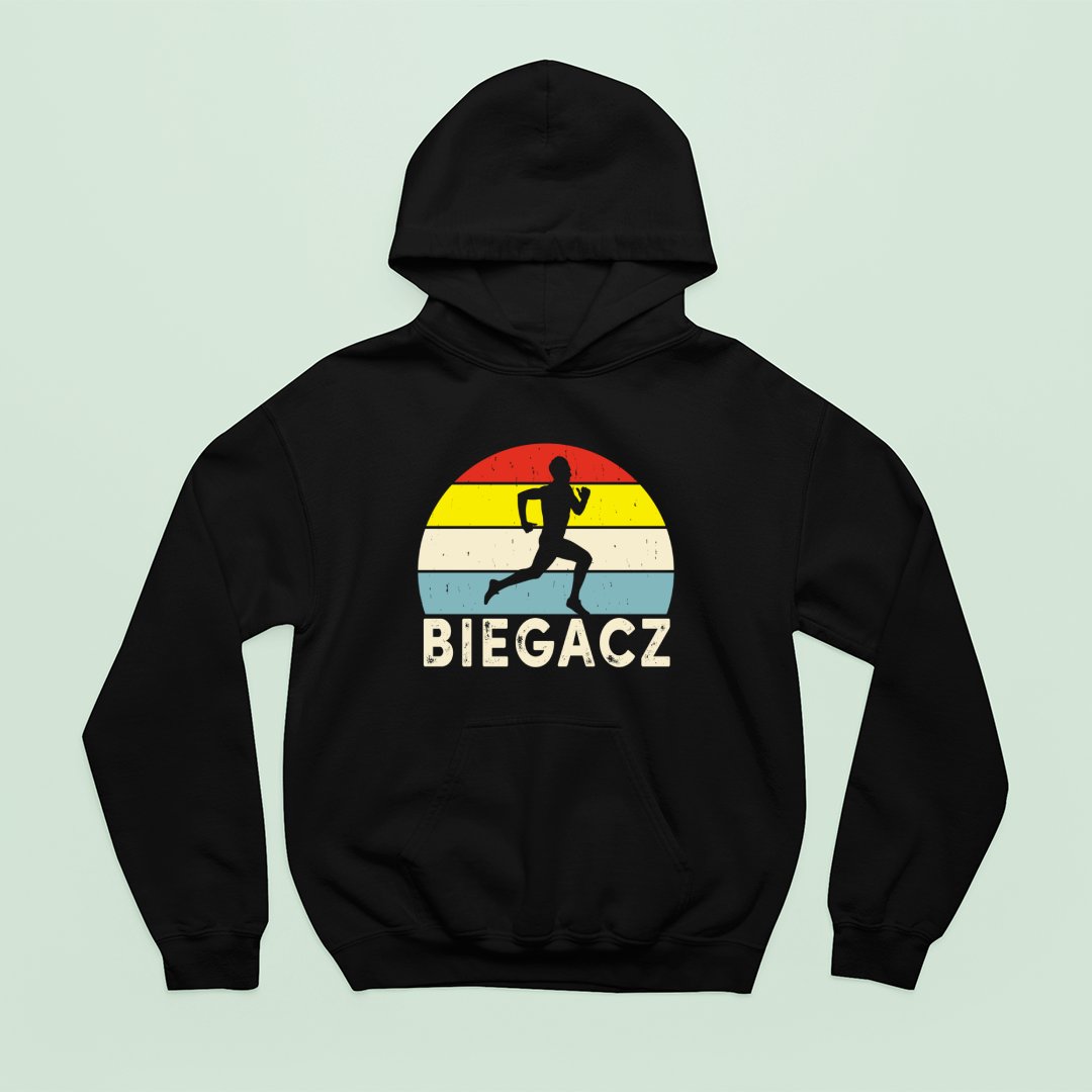 Bluza z kapturem Biegacz