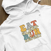 Bluza z kapturem Eat, Sleep, Run, Repeat