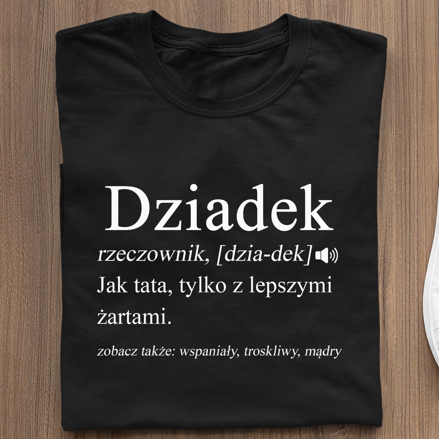 Koszulka Dziadek Rzeczownik, Dzia-dek