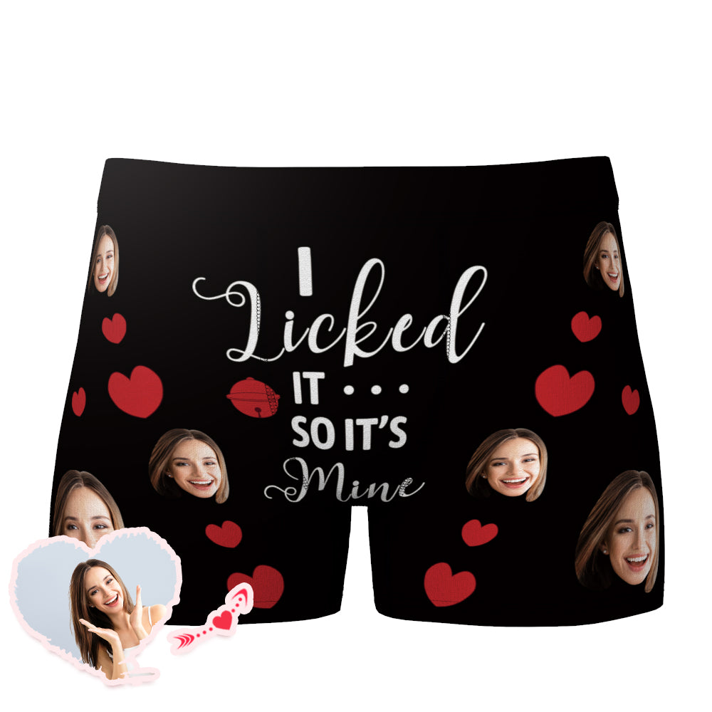 Śmieszna bokserska bielizna męska z personalizowanym nadrukiem na prezent dla niego