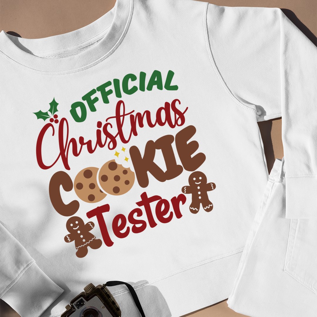 Bluza Unisex Official Christmas Cookie Tester