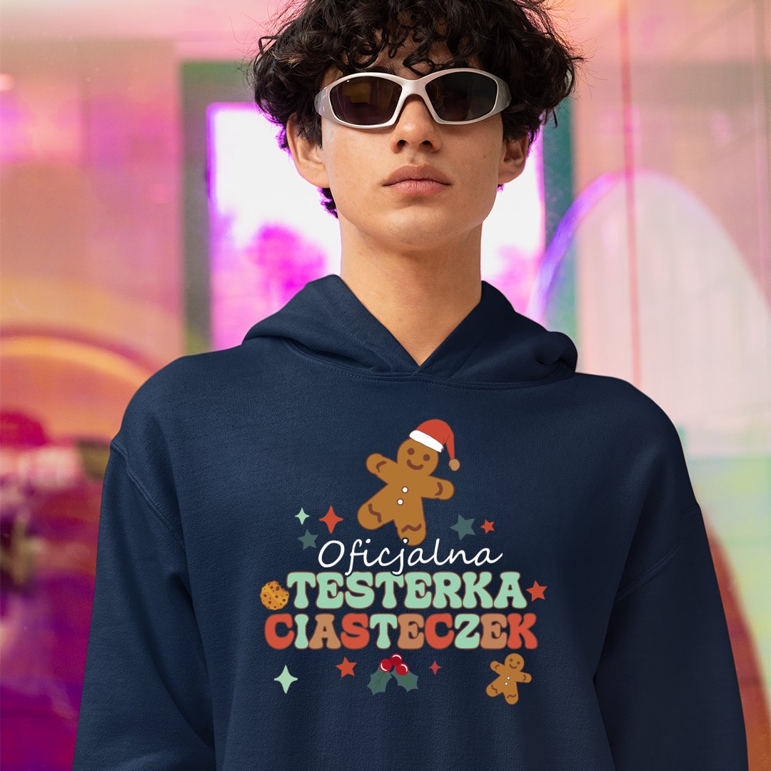 Bluza z kapturem Oficjalna Testerka Ciasteczek