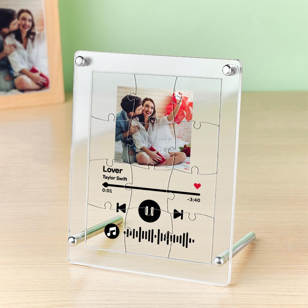 Personalizowana układanka ze zdjęciem i muzyką, idealny prezent na rocznicę
