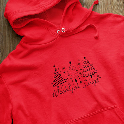 Bluza z kapturem Wesołych Świąt