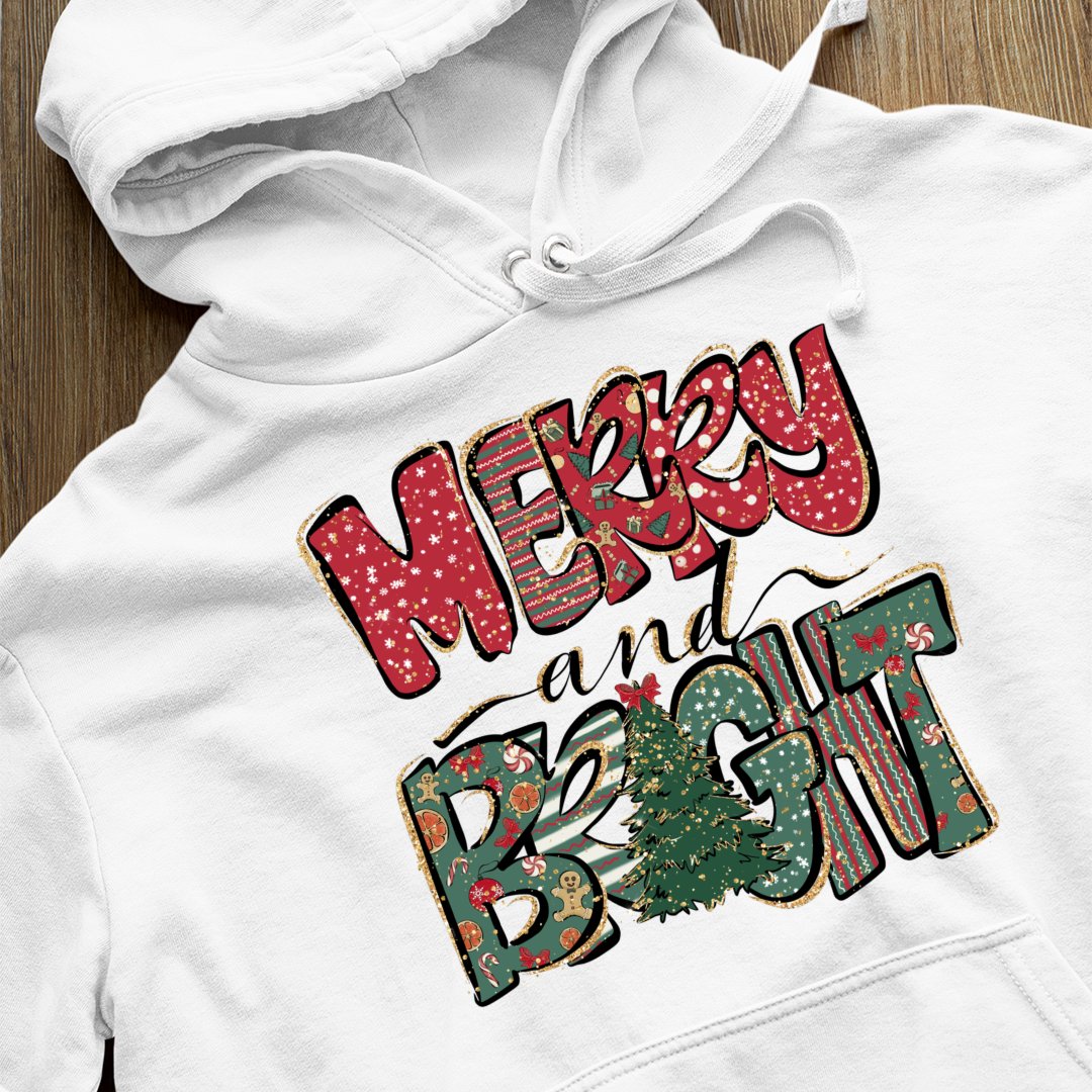 Bluza z kapturem Merry & Bright