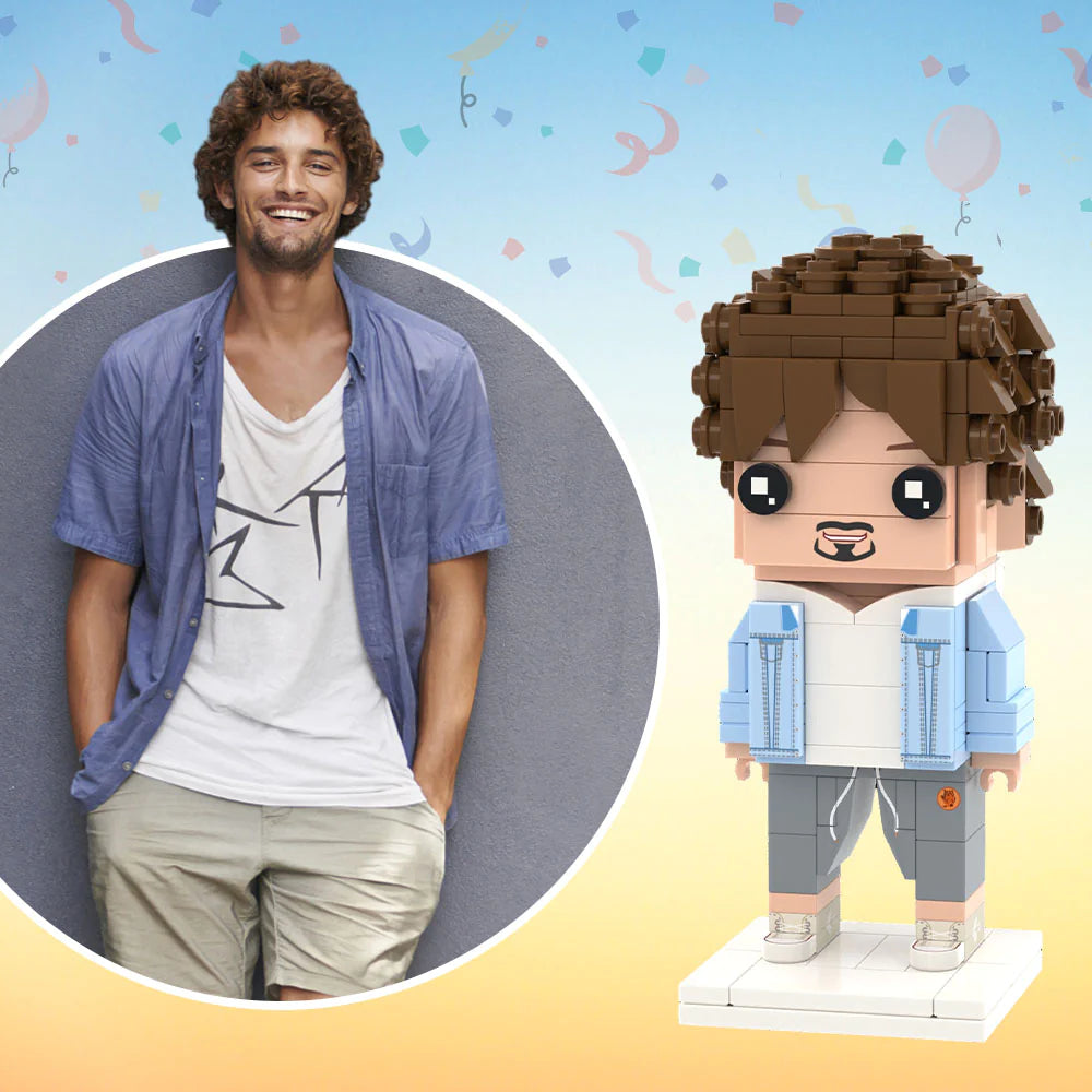 Special Price! Custom Brick Figures 3D Preview Personalized Photo Brick Figures DIY Create Your Own Small Particle Block Toy