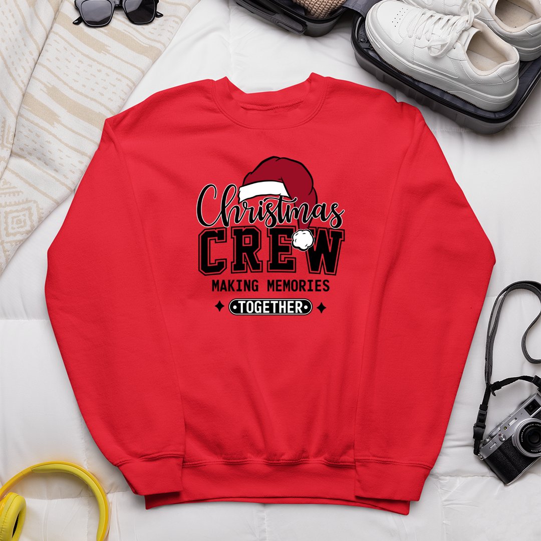 Bluza Unisex Christmas Crew Making Memories Family Christmas