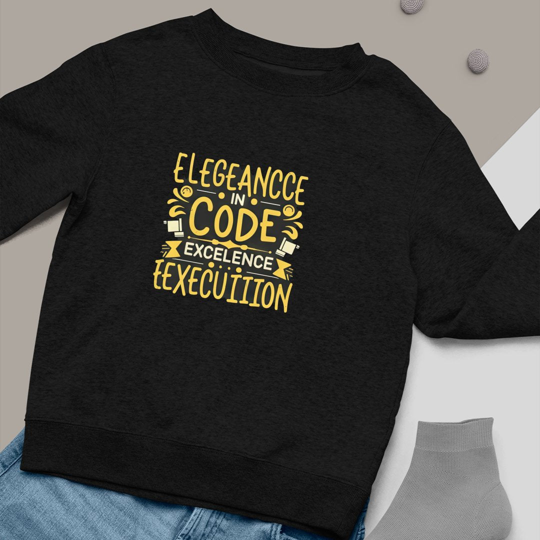 Bluza Unisex Elegannce In Code Exellence In Execution