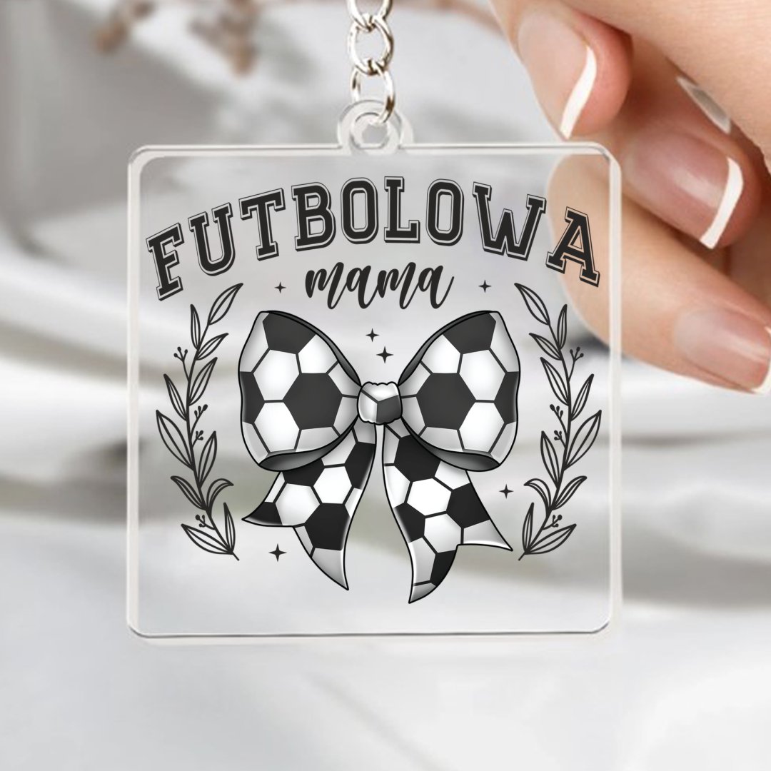 Breloki Piłkarskie Brelok Futbolowa mama