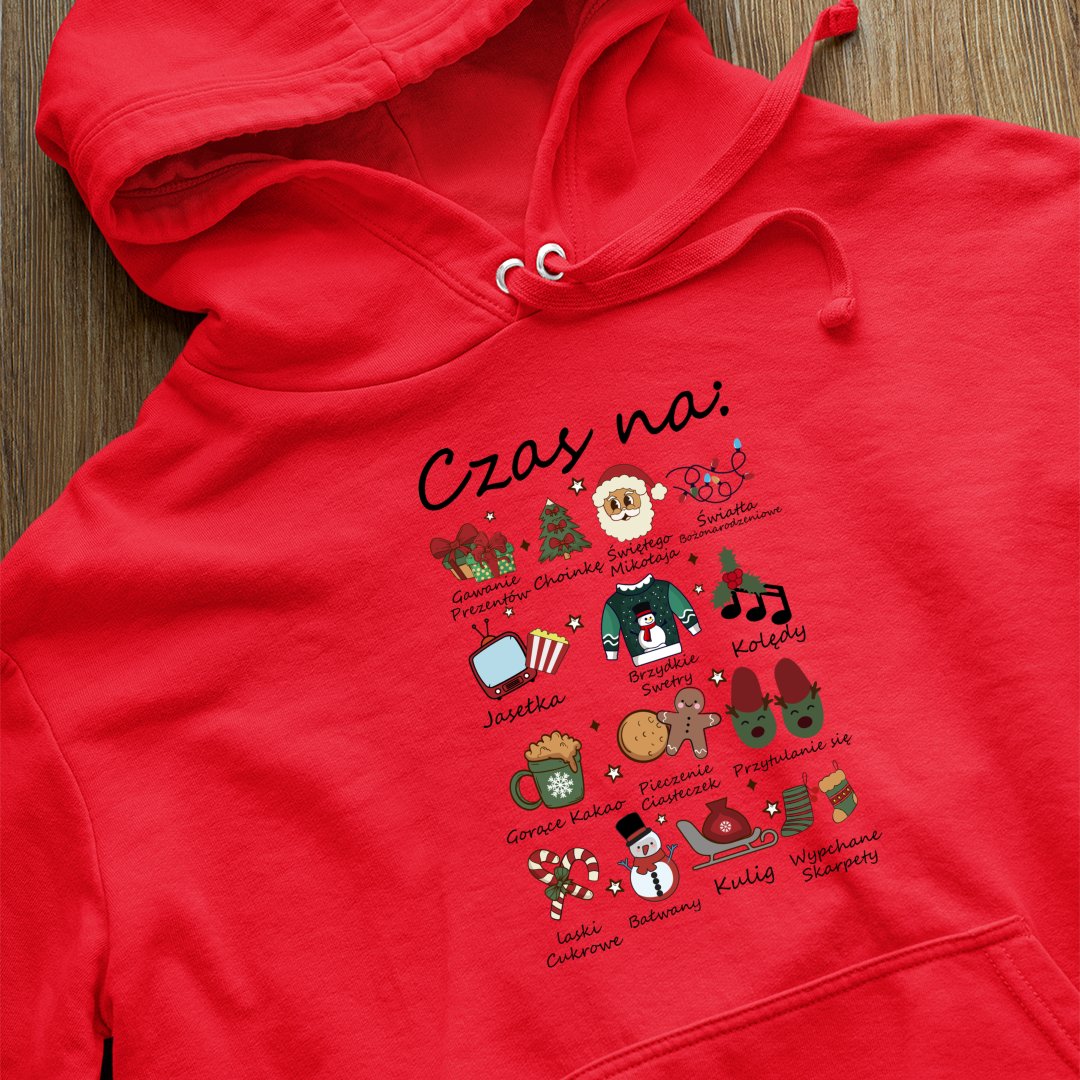 Bluza z kapturem Czas Na