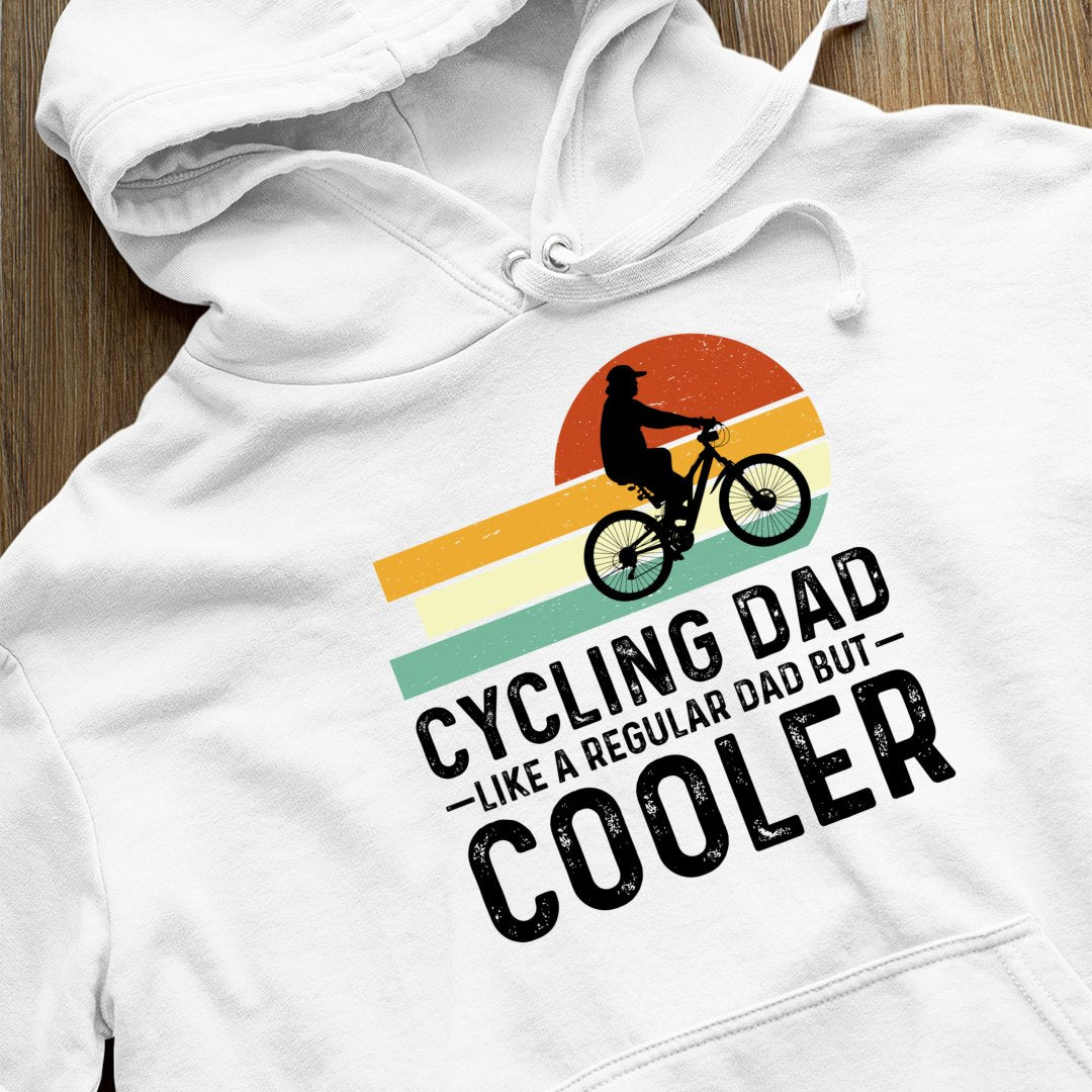 Bluza z kapturem Cycling Dad Like A Regular Dad But Cooler