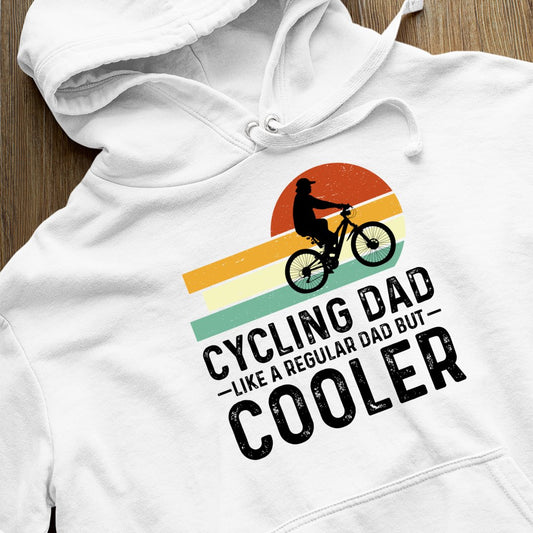 Bluza z kapturem Cycling Dad Like A Regular Dad But Cooler