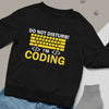 Prezent Dla Małego Programisty Bluza Unisex Do Not Disturb I'm Coding