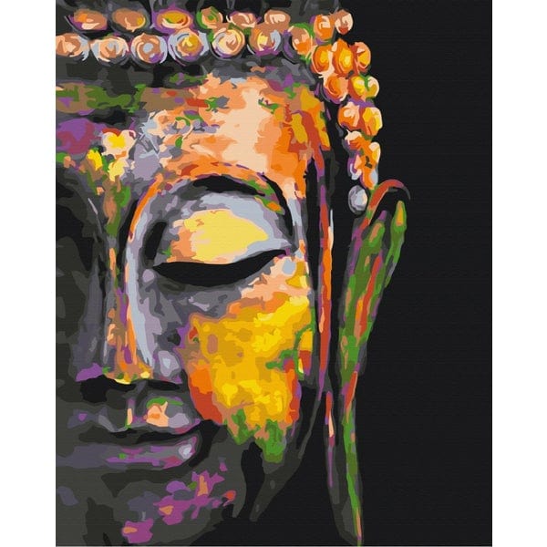 Kolorowy Budda
