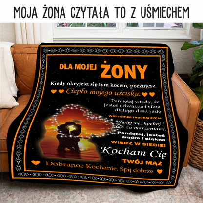 Koc "Dla mojej zony"
