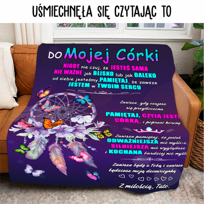 Koc od taty "Dla mojej córki"