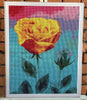 Załaduj obraz do przeglądarki galerii, Mozaika - Żółta róża - 40x50cm Na Ramę