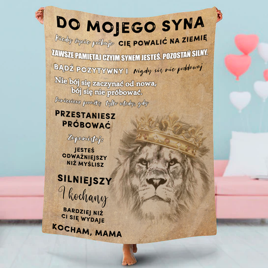 Koc od mamy "Do mojego syna"