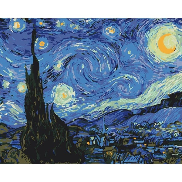 Gwieździsta noc. Van Gogh