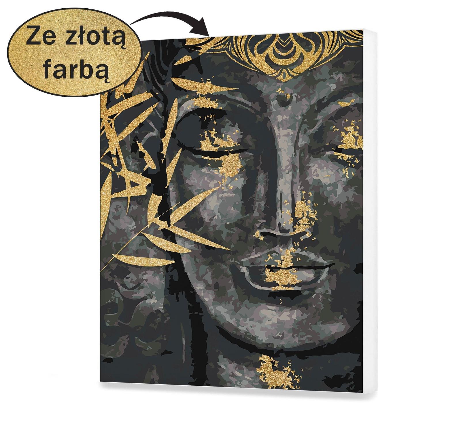 Budda ze Złotą Farbą (NK0415)