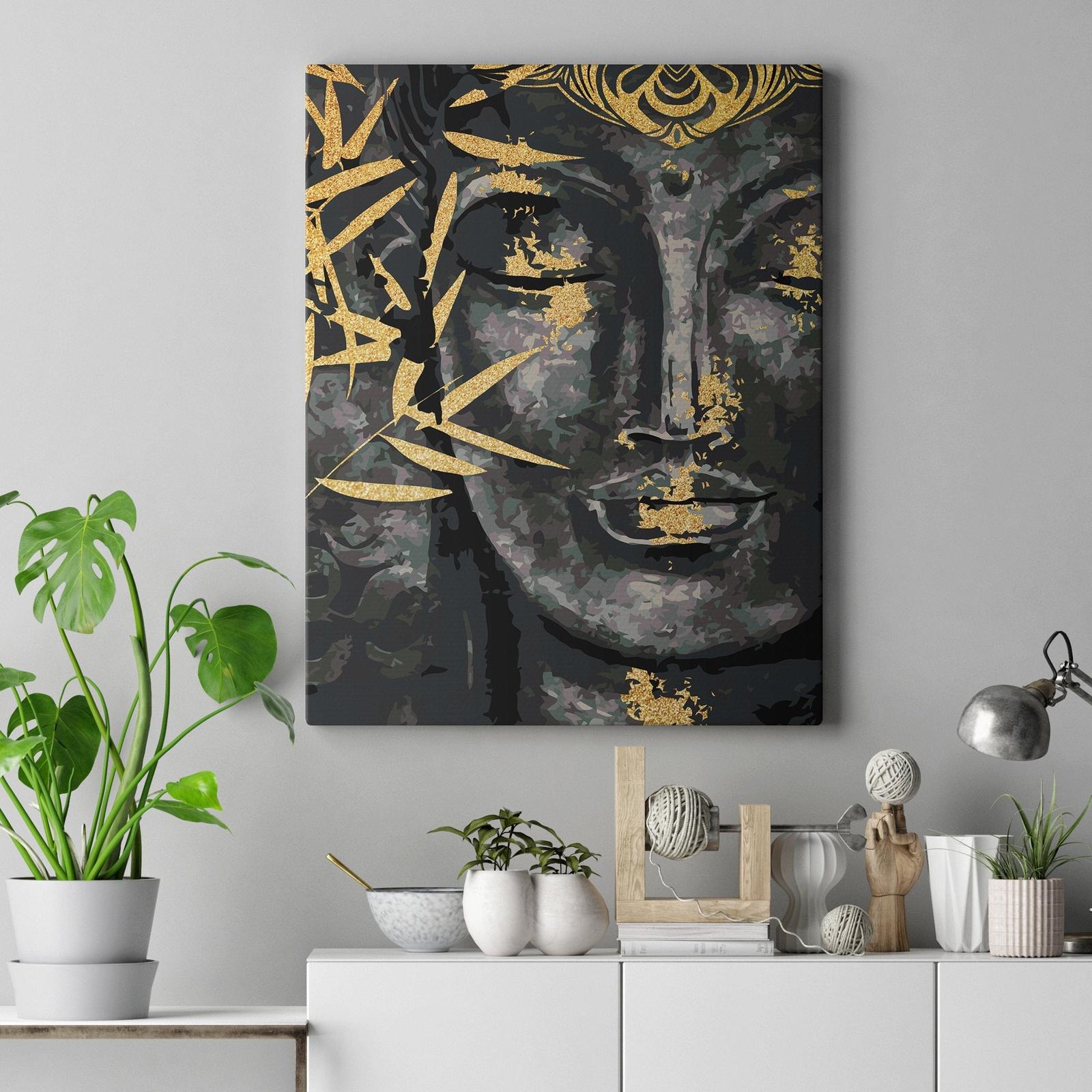 Budda ze Złotą Farbą (NK0415)