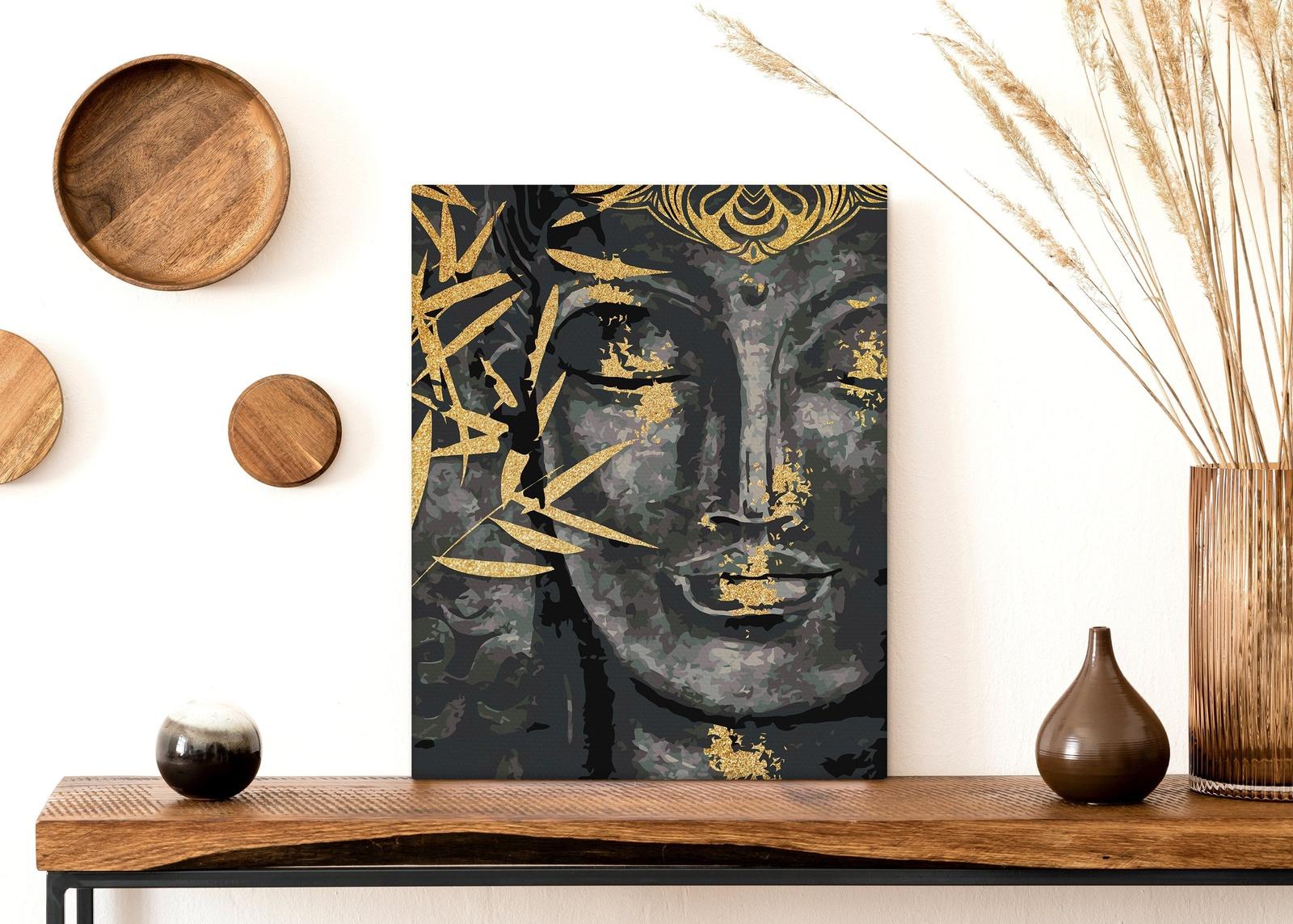 Budda ze Złotą Farbą (NK0415)