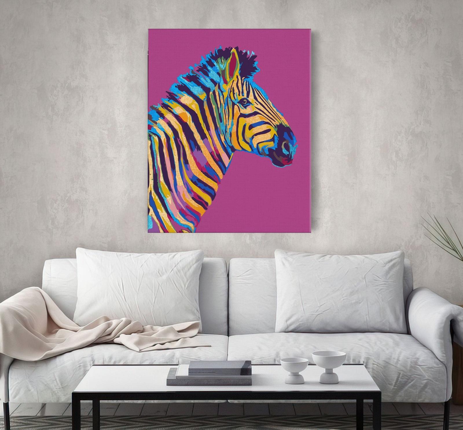 Kolorowa Zebra (CH0672)