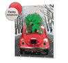 Czerwony Świąteczny Samochód (CH0664)