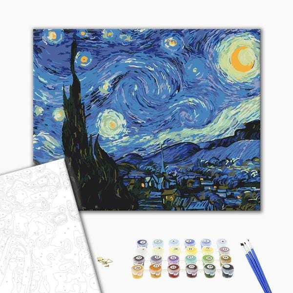 Gwieździsta noc. Van Gogh BS4756