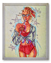 Mozaika - Modna dziewczyna - 40x50cm Na Ramę